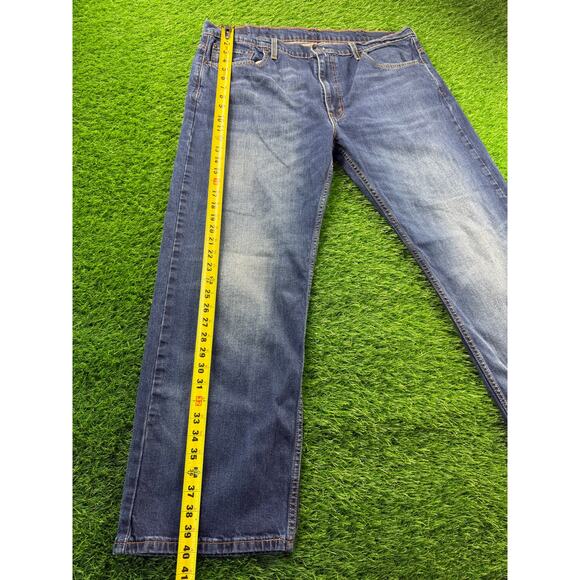 Levi’s 511 Mens W40 L32 Slim Fit Denim Jeans Medium Wash Stretch Casual Straight - Picture 9 of 14